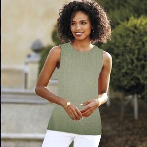 Army Green Knit Tank